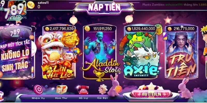 Hướng dẫn truy cập và quay hũ tại hệ thống 789Club