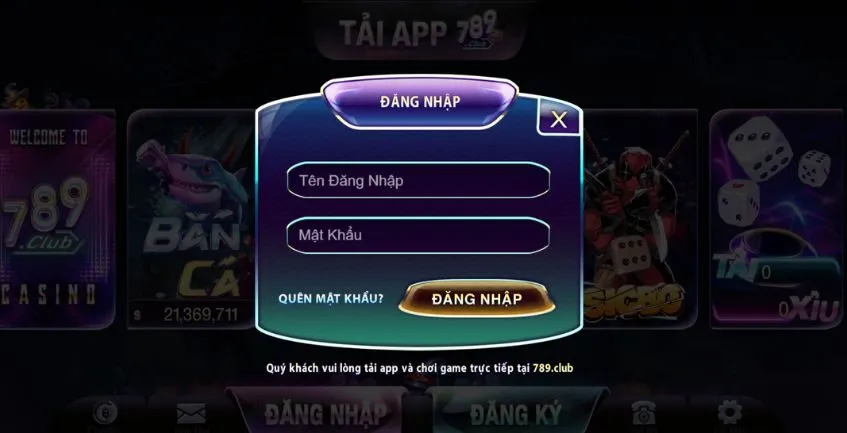 Đăng nhập 789Club chuẩn chỉ